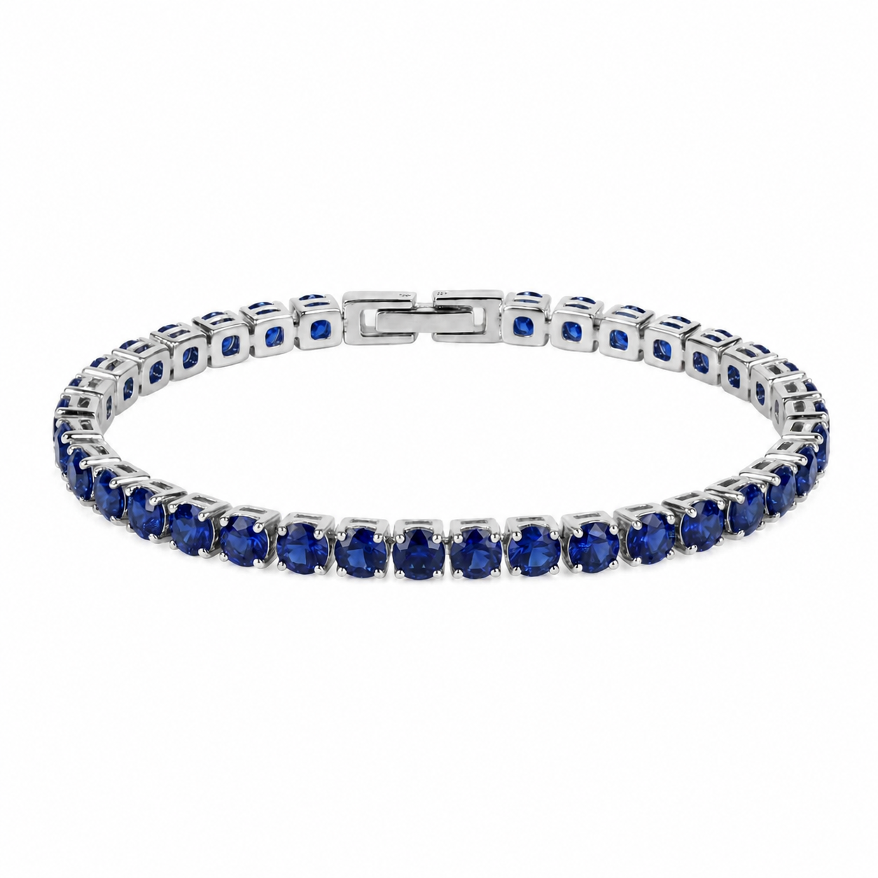 Tennis Ice Bracelet Blue