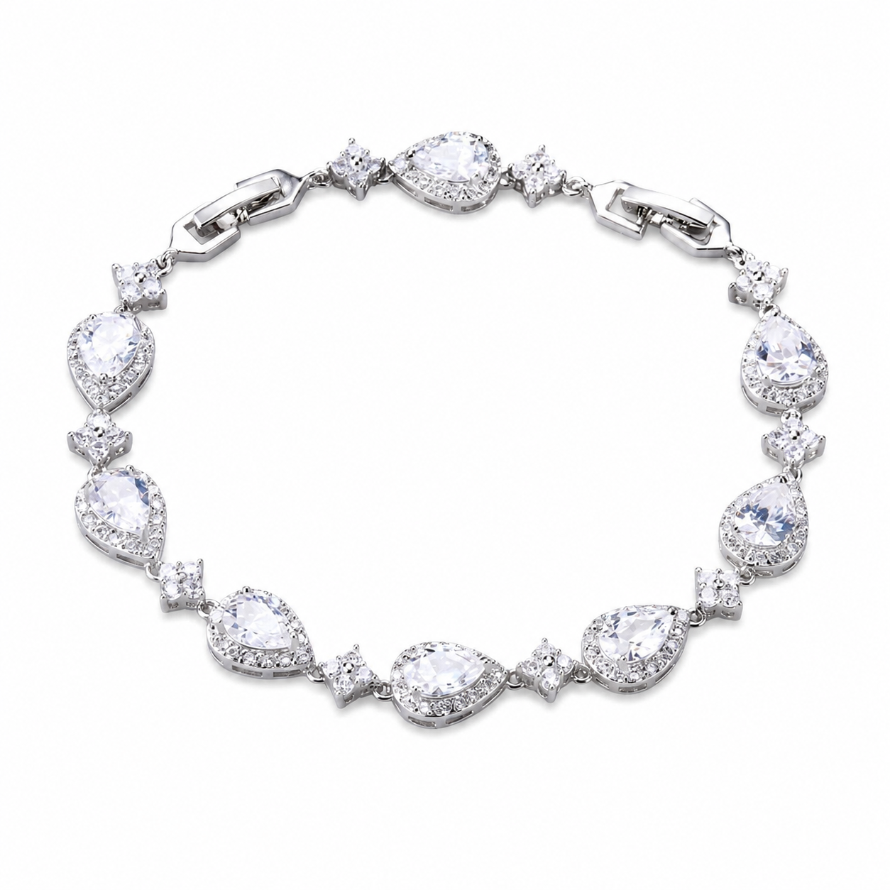 Crystal Flex Bracelet Clear