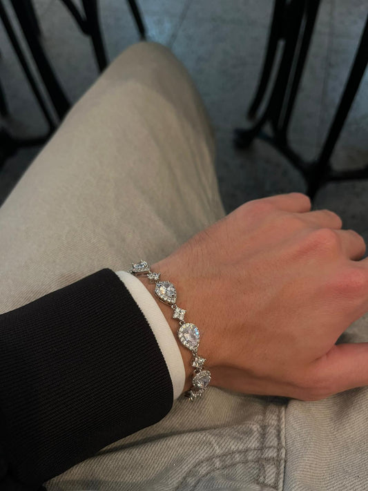 Crystal Flex Bracelet Clear